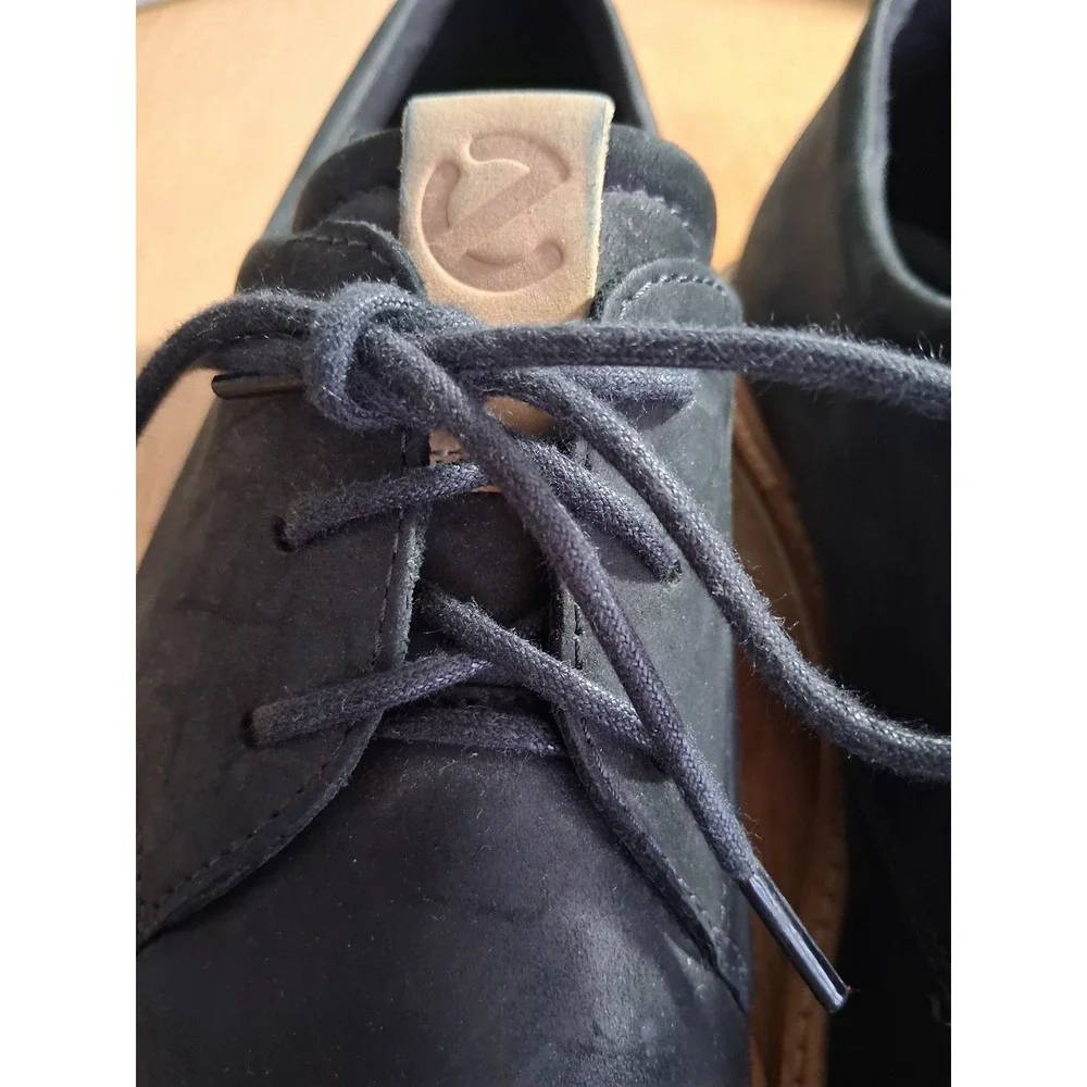 Ecco Mens size 10 St.1 Hybrid Derby Casual Career Office Church Prep Dress Shoes